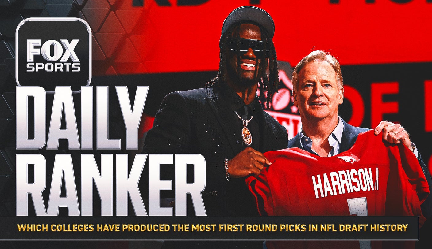 Which colleges have produced the most first-round picks in NFL Draft history?