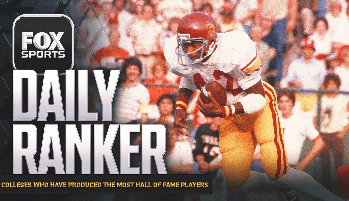 Which colleges have produced the most Hall of Fame players in NFL history?
