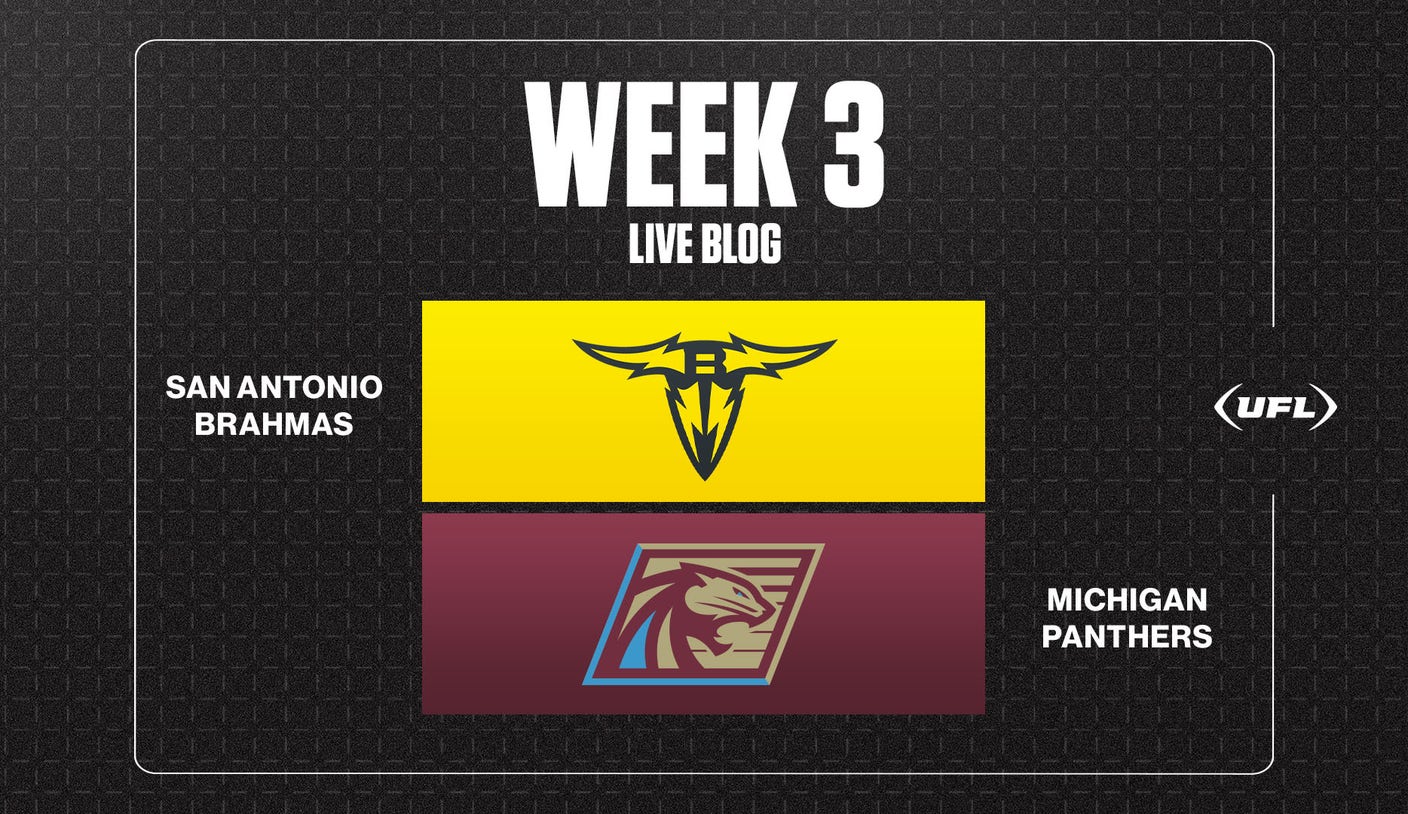 Brahmas vs. Panthers live updates, score: Top moments from UFL Week 3