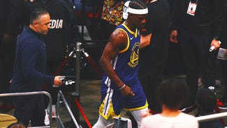 Next Story Image: Jimmy Butler to receive an MRI after Warriors star ruled out of Game 2