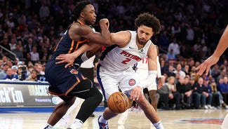 Next Story Image: Detroit Pistons win first playoff game since 2008 ECF, beating the Knicks in Game 2