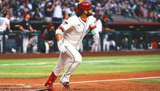 Next Story Image: Diamondbacks' Eugenio Suarez homers FOUR TIMES against the Braves
