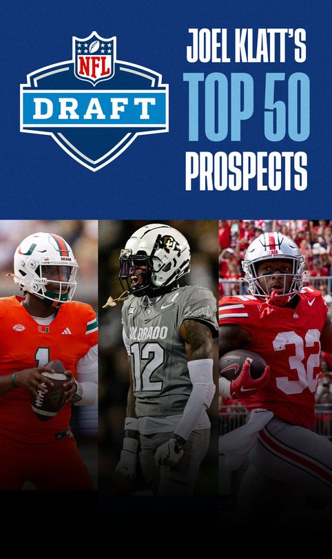 2025 NFL Draft Big Board: Joel Klatt's top 50 prospects