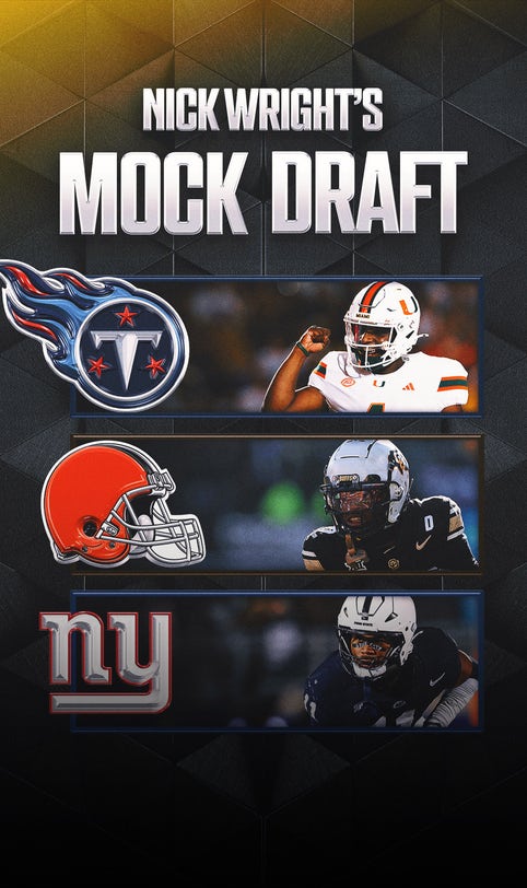 Saints grab QB, 5 WRs go top 20 in Nick Wright's second NFL mock draft