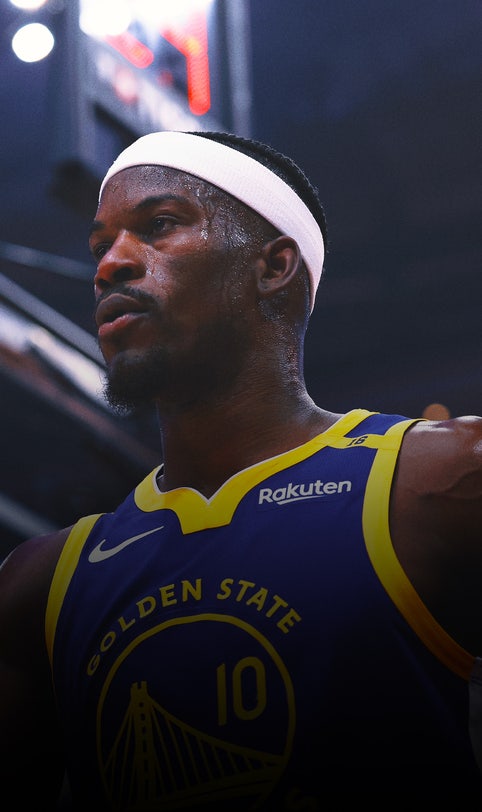 Jimmy Butler questionable for Warriors-Rockets Game 3 after hard fall