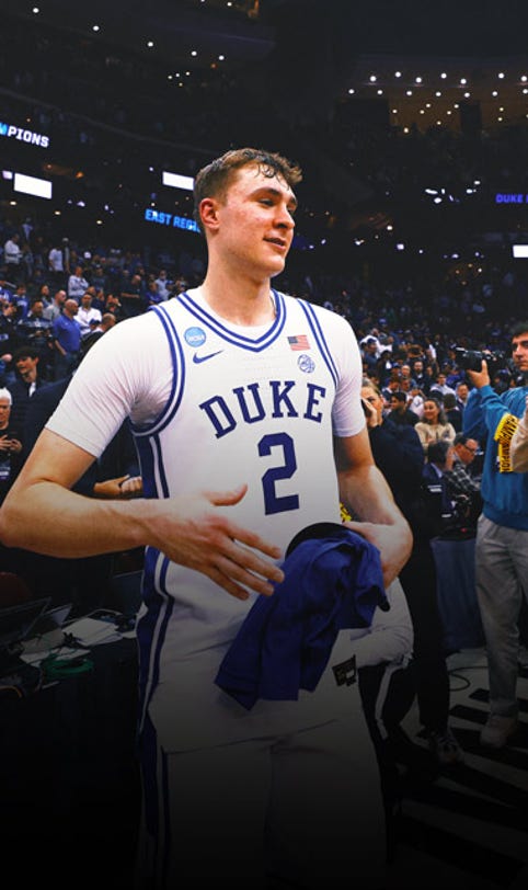Cooper Flagg becomes 8th Duke player to win the Wooden Award