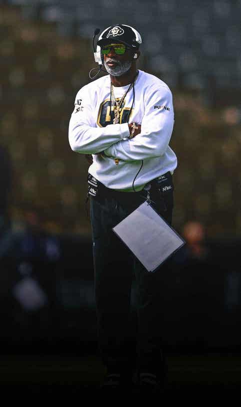 Deion Sanders focuses on QB battle, not jersey ceremony, at Colorado's spring game