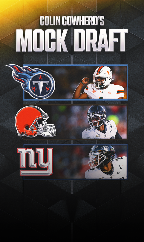 Cowboys take RB, but not Ashton Jeanty, in Colin Cowherd's 2025 NFL mock draft