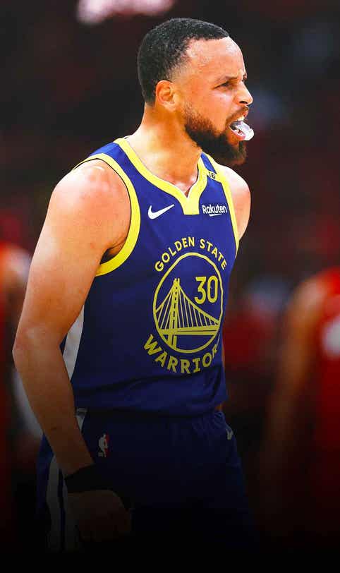 Steph Curry and older Warriors come through in clutch to beat upstart Rockets