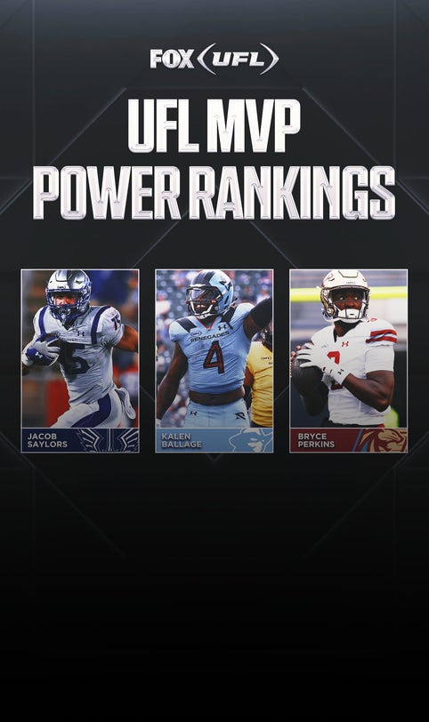 2025 UFL MVP Power Rankings: Jacob Saylors headlines list after Week 1