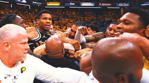 NBA Trending Image: Giannis Antetokounmpo: Tyrese Haliburton's dad 'disrespectful' in postgame run-in