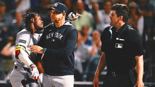 MLB Trending Image: Jazz Chisholm Jr. blasts ump after ejection from Yankees' 6-3 win over Rays