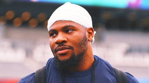 DALLAS COWBOYS Trending Image: Cowboys' Micah Parsons on DeMarcus Lawrence spat: We won't 'tolerate' that stuff in 2025