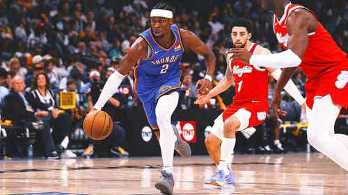 NBA Trending Image: Thunder complete sweep of Ja Morant-less Grizzlies, reach Western Conference semis