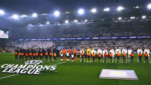 CHAMPIONS LEAGUE Trending Image: Europa League anthem played by mistake before Villa-PSG in Champions League