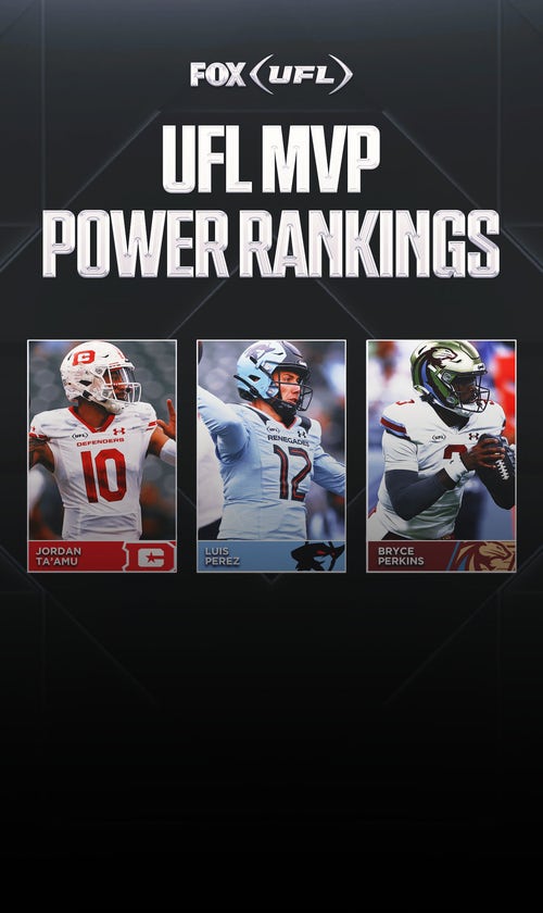2025 UFL MVP Power Rankings: Jordan Ta'amu on top as regular season comes to a close