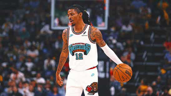 Ja Morant shrugs off injury as Grizzlies top Mavs to move on to NBA playoffs