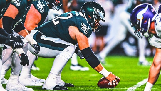 Former Eagle Jason Kelce makes graphic analogy on what tush push play feels like