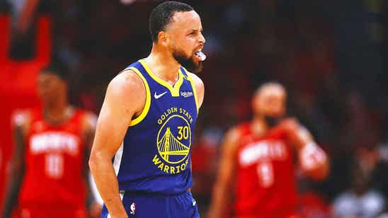 Steph Curry and older Warriors come through in clutch to beat upstart Rockets