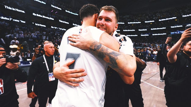 Luka Doncic's emotions were on display in his Mavs return — so was his dominance