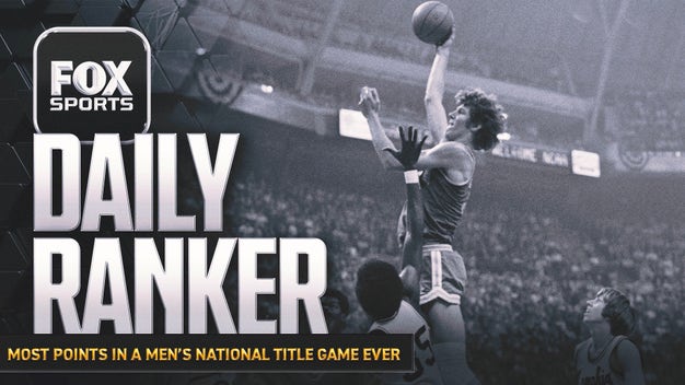 Who are the highest scorers in a title game in NCAA Men's Tournament history?