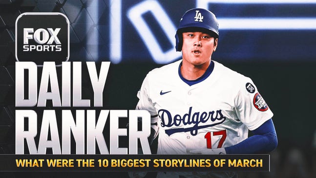 What were the 10 biggest storylines in sports in March?