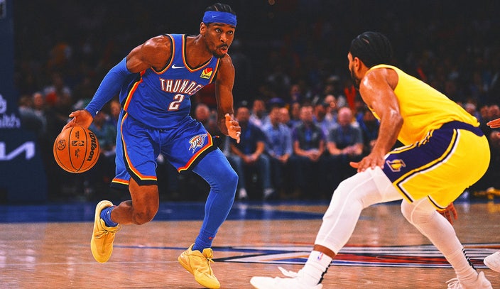 Thunder smash Lakers' NBA record for scoring differential in a