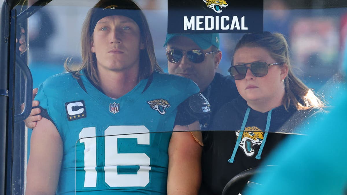After not missing a game in his first two NFL seasons, Trevor Lawrence has struggled with multiple injuries the past two years. (Photo by Mike Carlson/Getty Images)