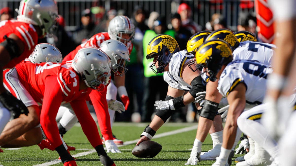 Ohio State will take on Michigan on Saturday, Nov. 29 on FOX (Photo by Ian Johnson/Icon Sportswire via Getty Images).?