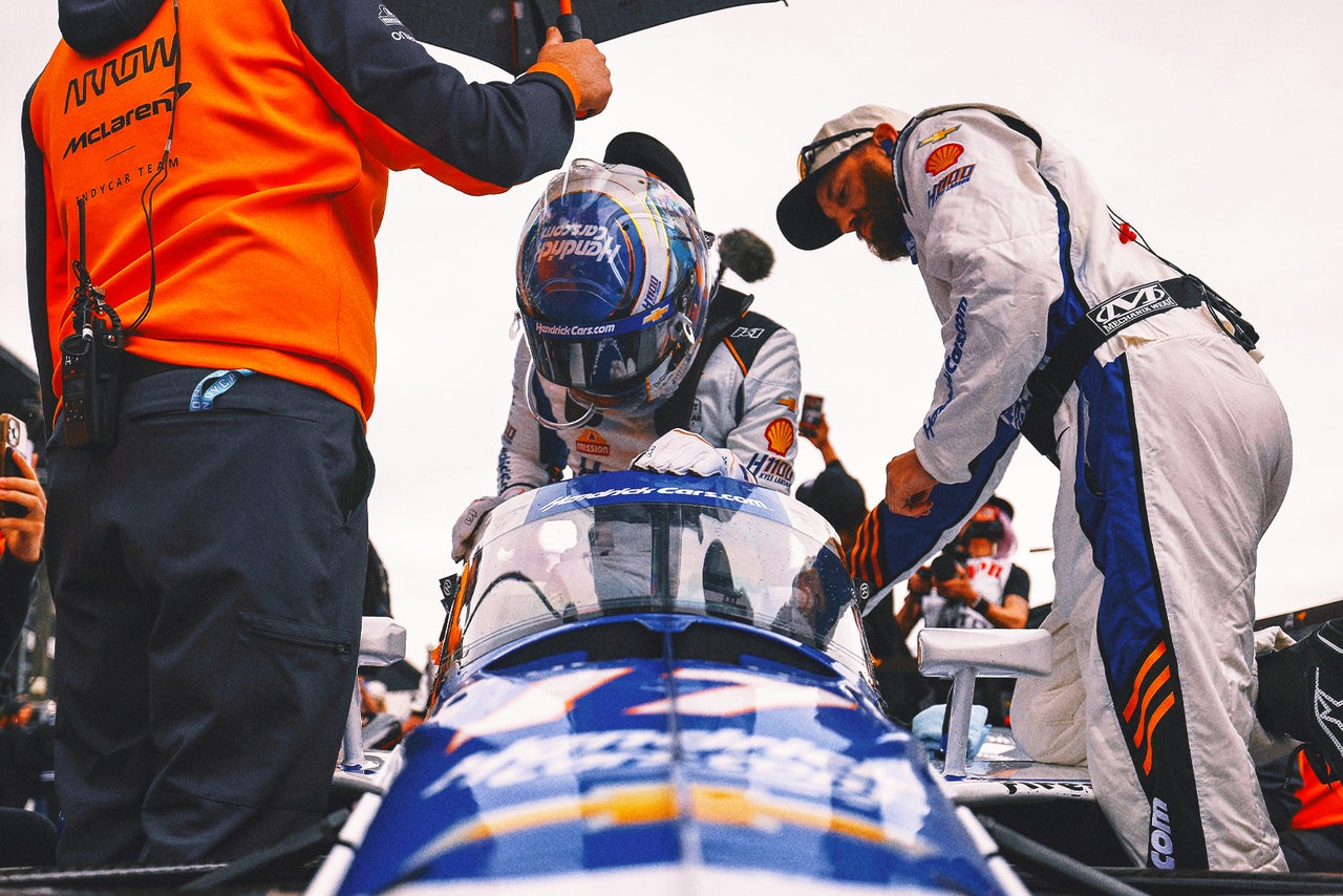 Discouraged after double: Kyle Larson's attempt leaves doubt for future ...