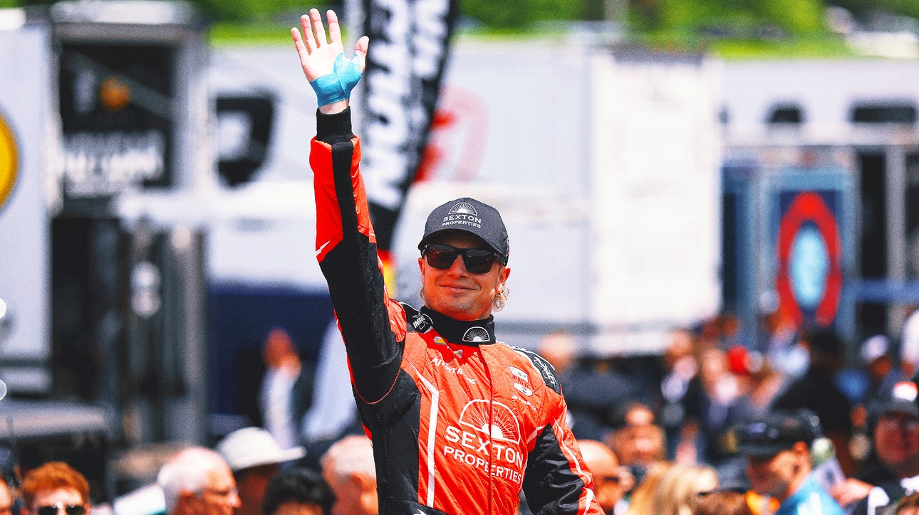 Santino Ferrucci knows drama follows him but fans will, too, at Indy 500