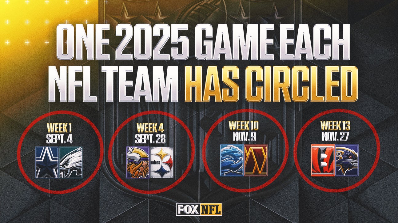 The one game every NFL team has circled on its calendar in 2025