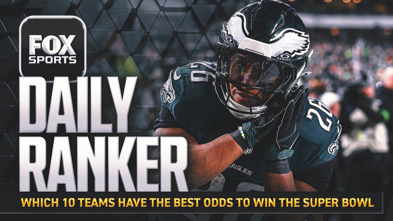 Which 10 NFL teams have the best Super Bowl odds for the 2025 season?