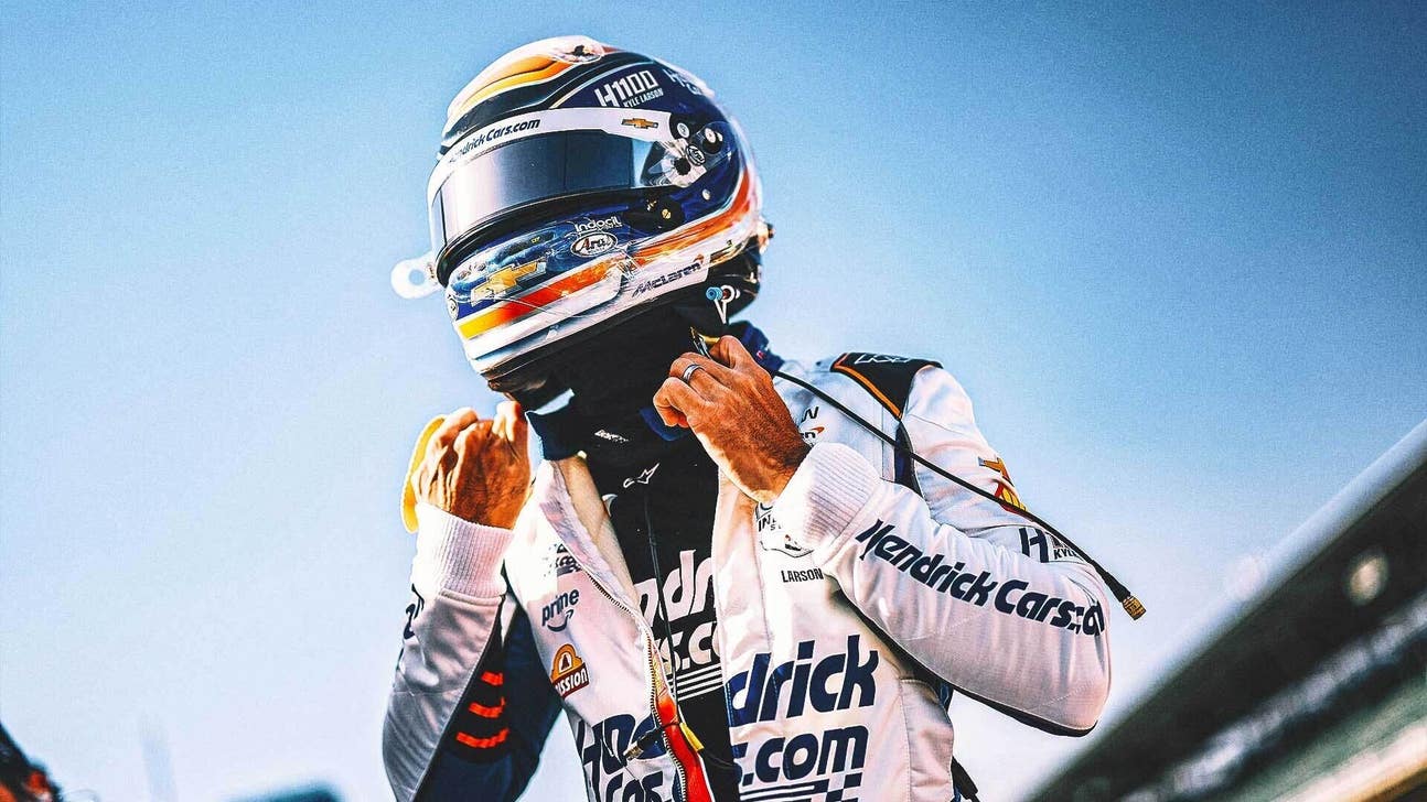 Kyle Larson ready for double duty: Starting 19th at Indy, 2nd at Charlotte