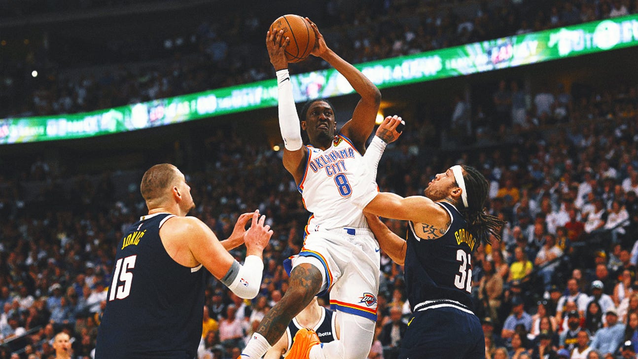 Stellar defensive effort from Thunder lifts them over Nuggets to tie series 2-2