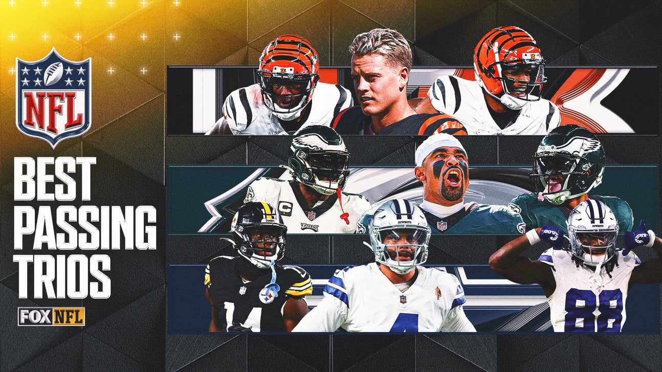 NFL's top 10 passing trios: Where do Cowboys rank after trading for George Pickens?