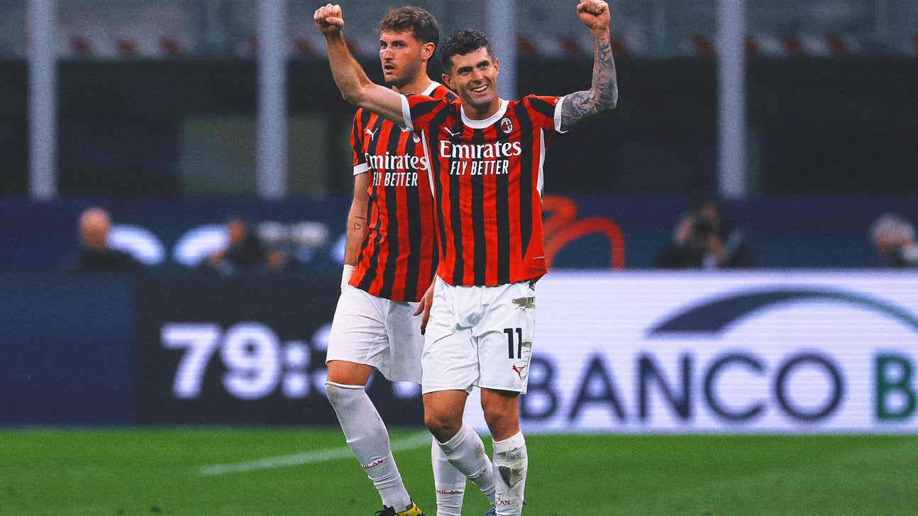 USMNT's Pulisic, Mexico's Gimenez each score in AC Milan's comeback win