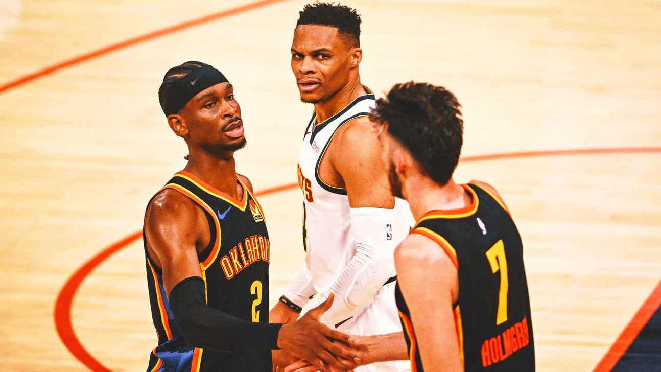 Thunder bounce back with record-setting win over Nuggets to tie series 1-1