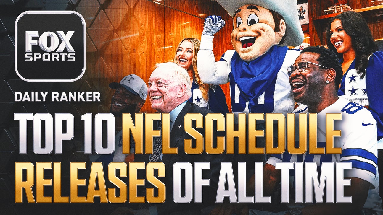 What are the 10 best NFL schedule release videos of all time?