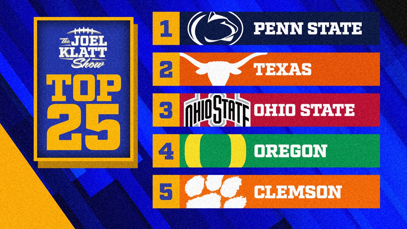 Joel Klatt's post-spring top 25: Texas, Ohio State in top-three; who is No. 1?