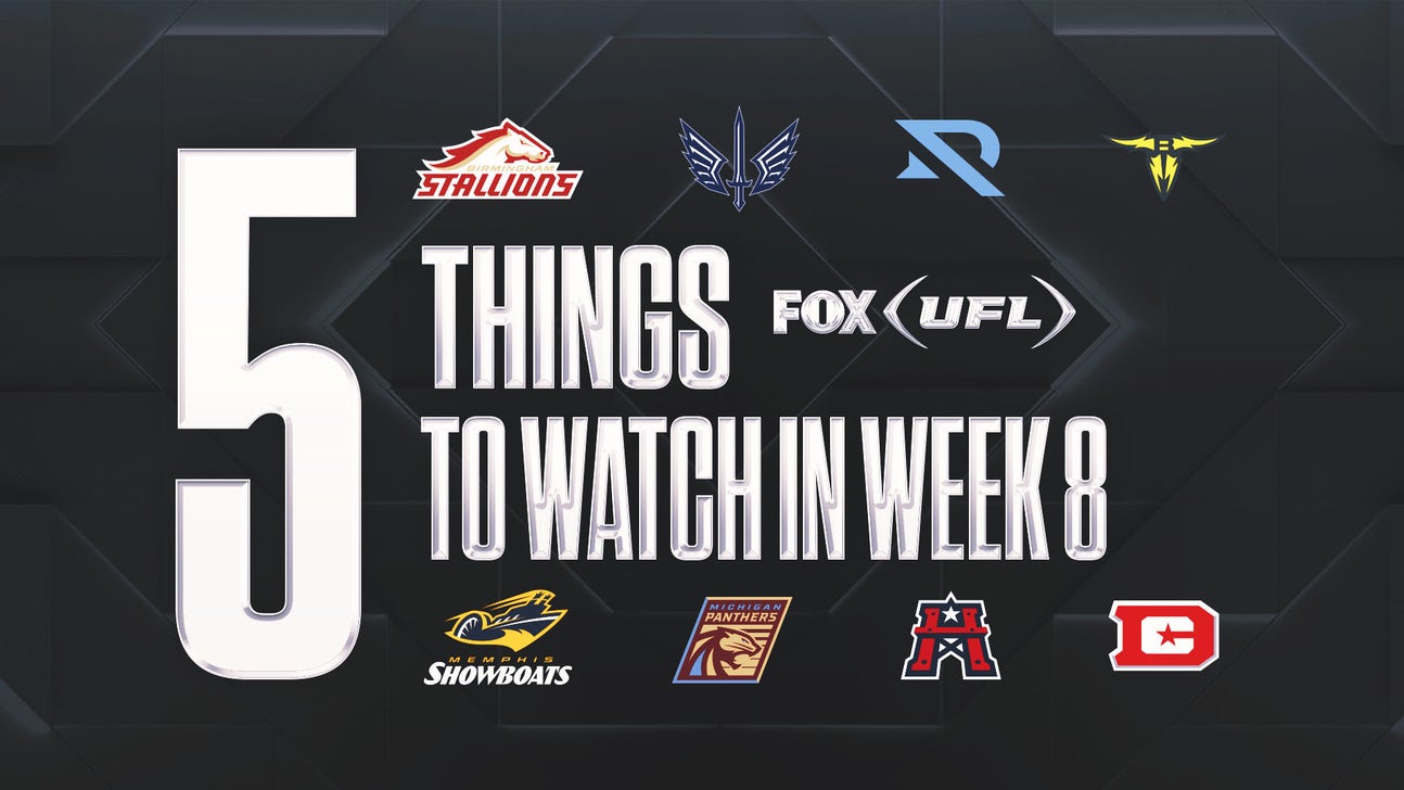 Five things to watch for in Week 8 of the 2025 UFL season