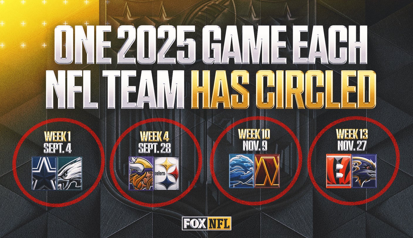 The one game every NFL team has circled on its calendar in 2025