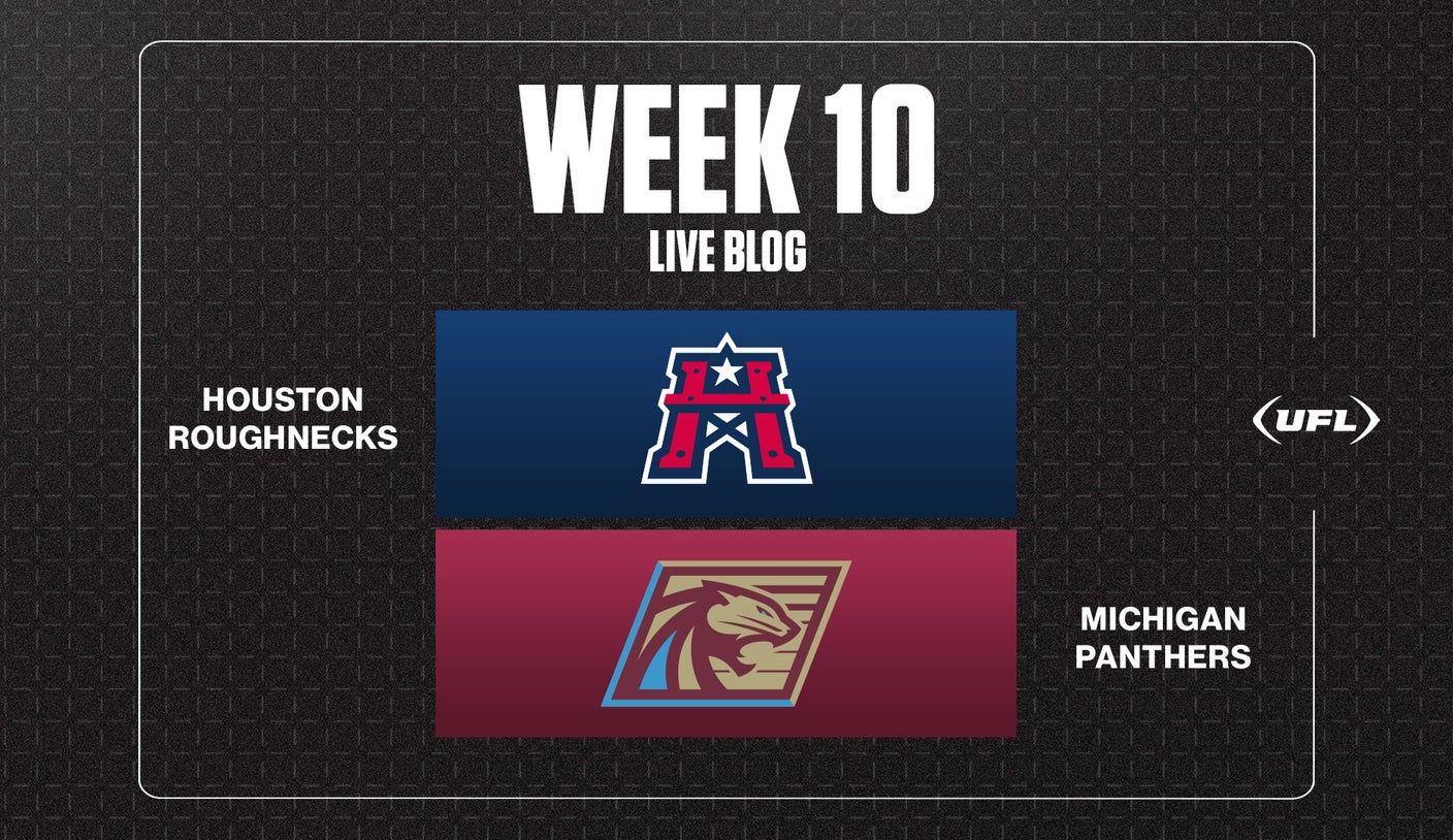 Roughnecks vs. Panthers live updates: Houston leading by 7 in closing minutes