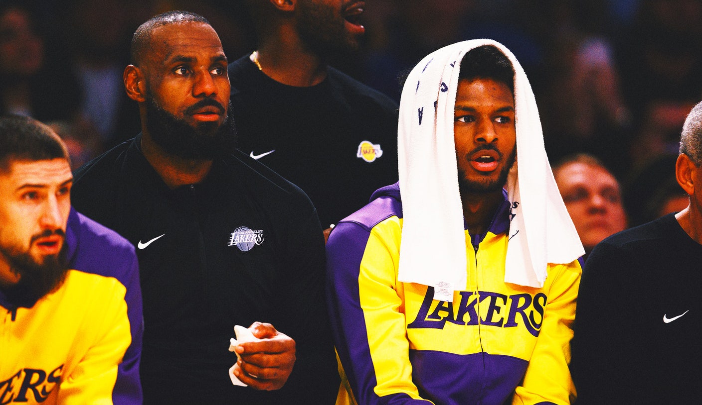 For Bronny James, playing with LeBron was 'a blessing' — and he wants to run it back