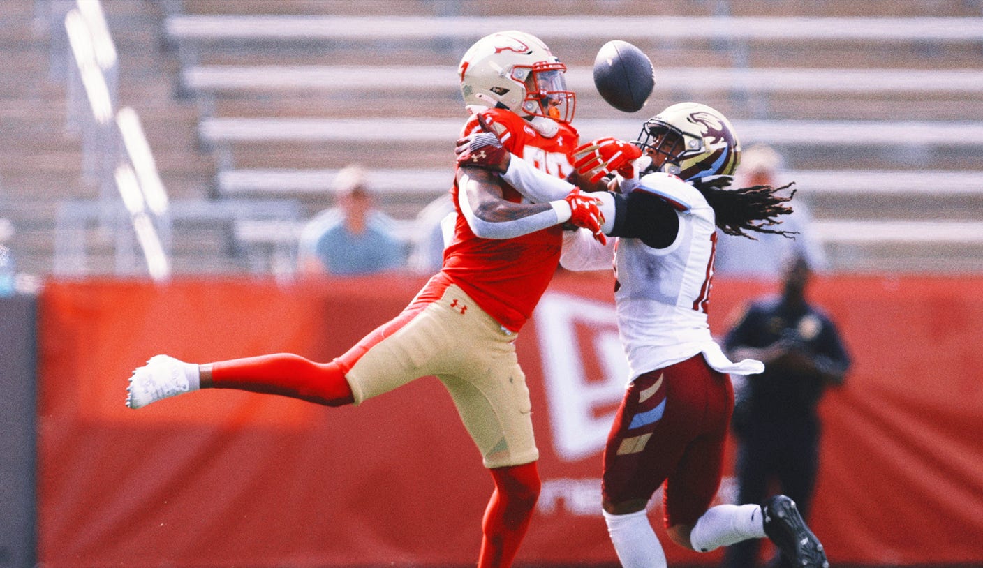 Stallions WR Cade Johnson's juggling catch highlights top UFL plays of Week 9