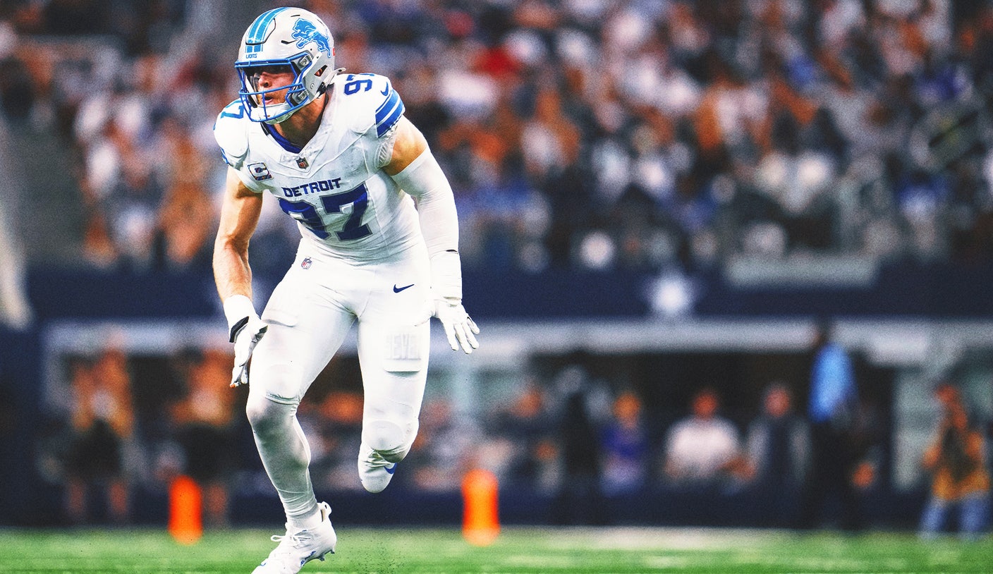 Lions DE Aidan Hutchinson says he's fully cleared from 2024's broken leg