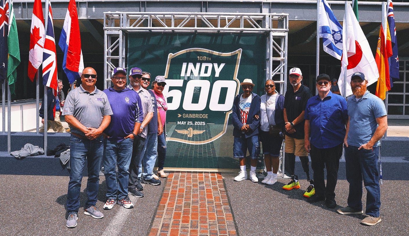 FOX Sports, Purple Heart Homes help repair homes of 4 vets during Indy 500 week