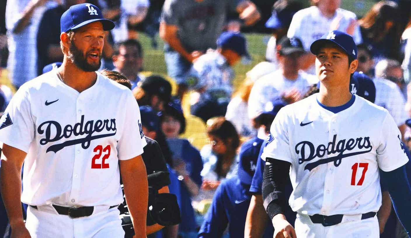 Shohei Ohtani throws 50-pitch bullpen on same day as Clayton Kershaw's shaky debut