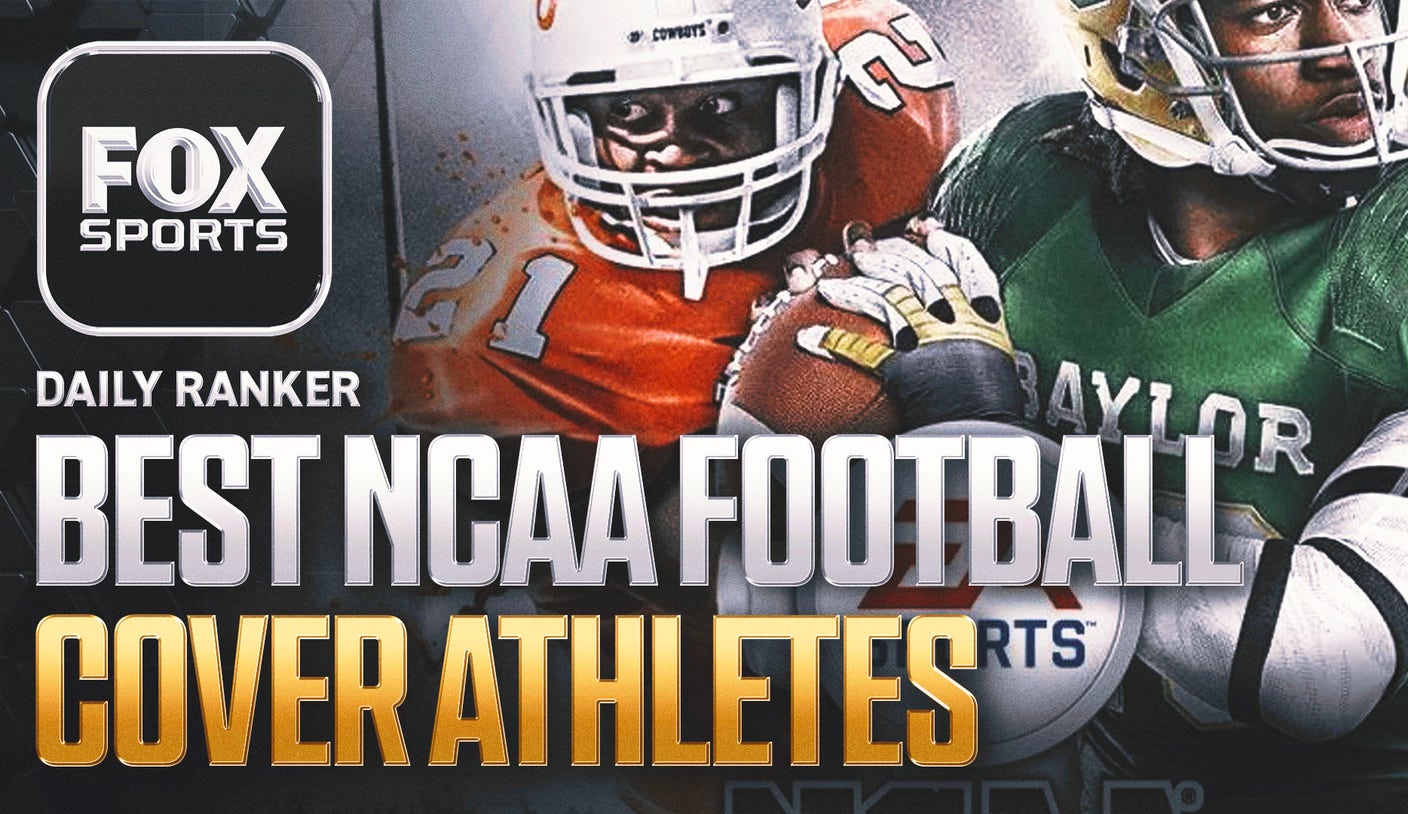 Who are the top 10 NCAA Football cover athletes of all-time?