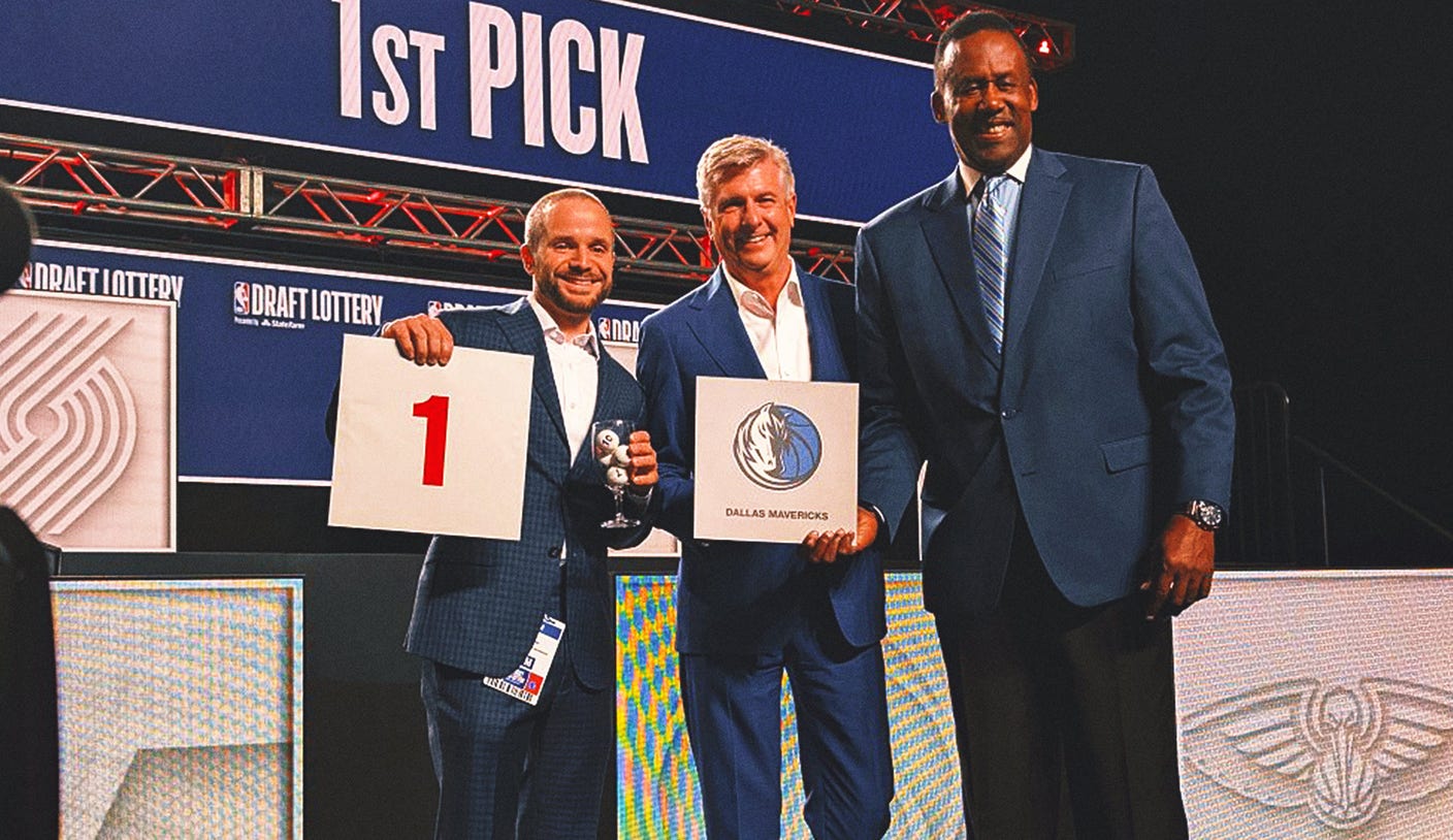 Sports world reacts: Dallas Mavericks win 2025 NBA Draft lottery